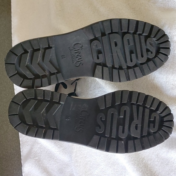 Circus by Sam Edelman Womens Giovanny White Ankle Sz. 8.5 Boots - Picture 7 of 11